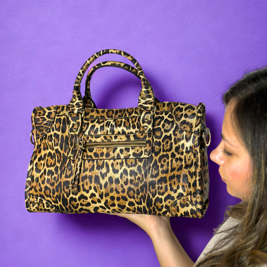 Handbag leopardo