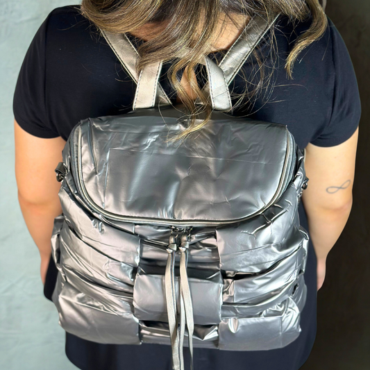 Zaino-borsa grigio