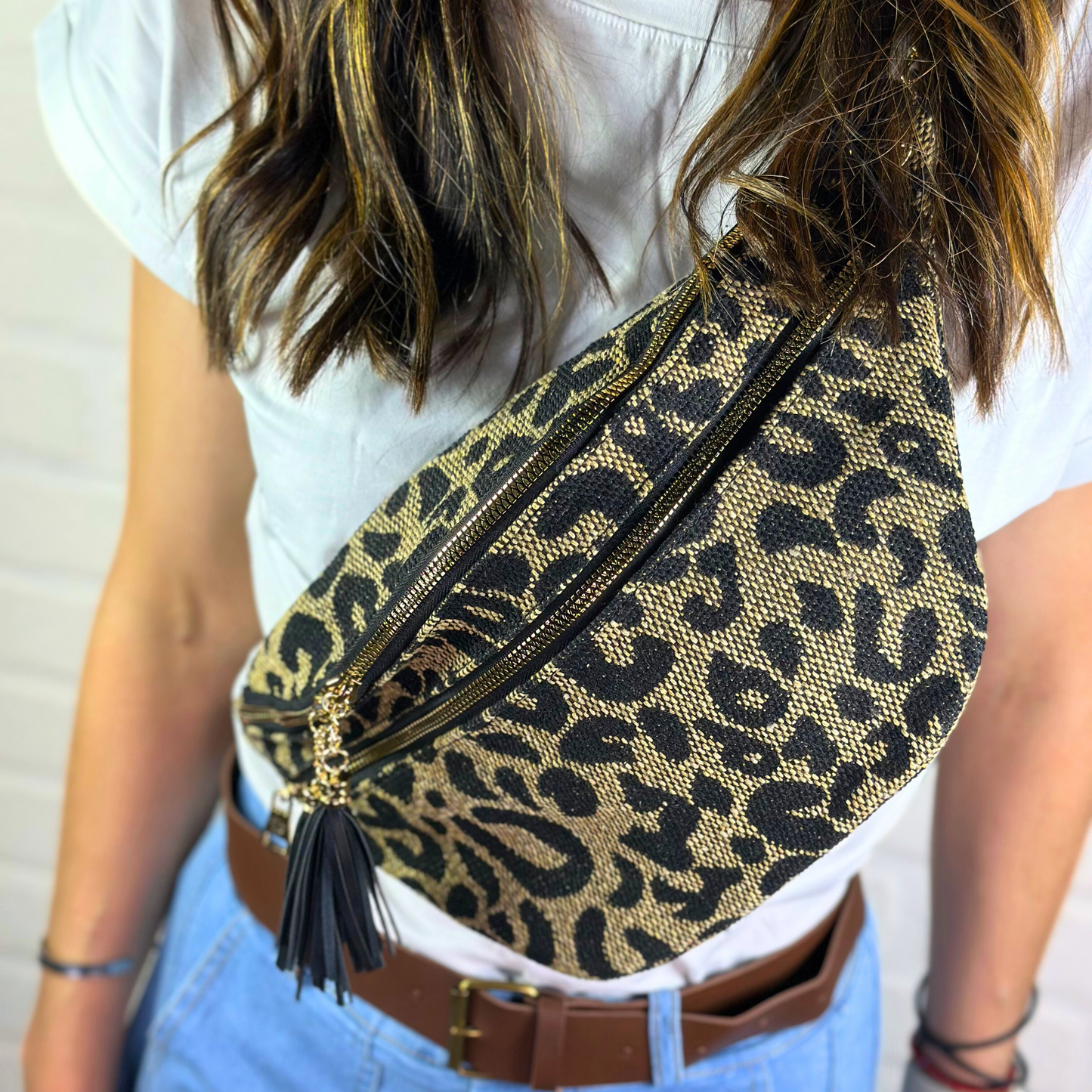 Marsupio animalier nero