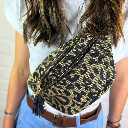 Marsupio animalier nero