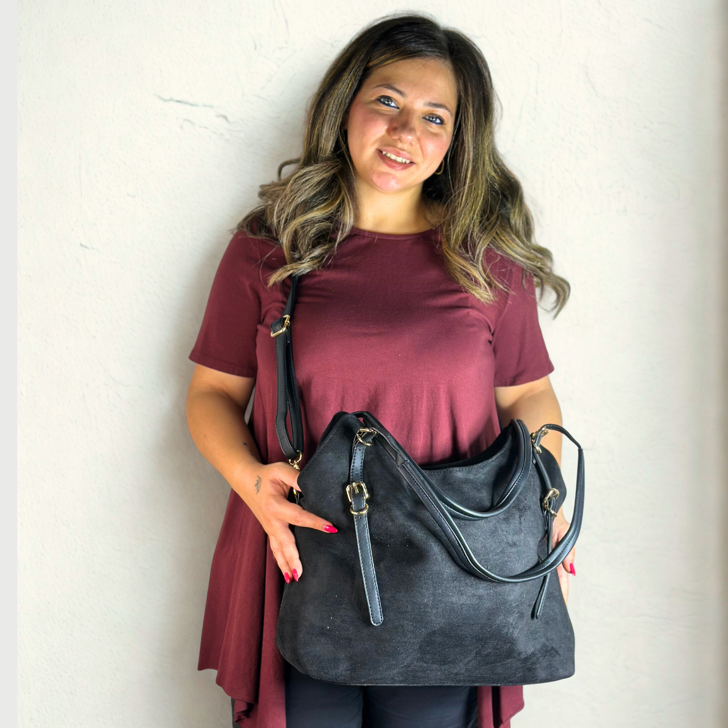 Maxi bag nera