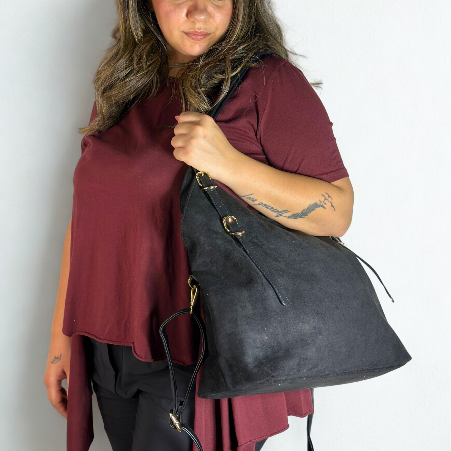 Maxi bag nera