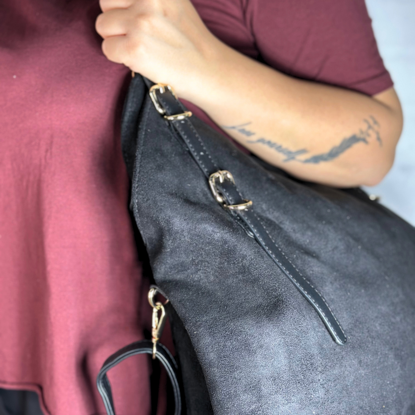 Maxi bag nera